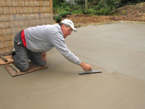 Concrete Slab Finishing in Ringgold