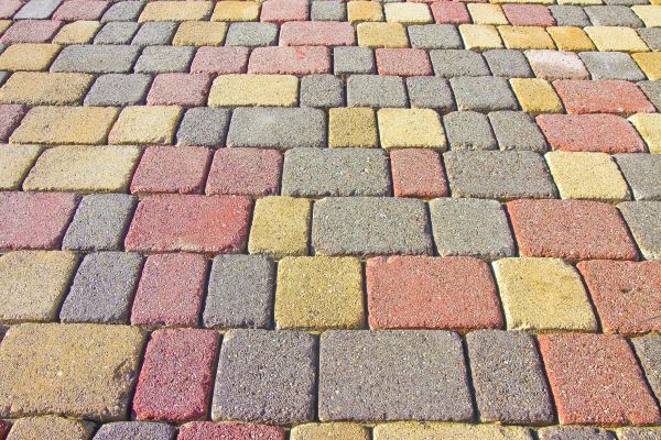 Colored Concrete Installation in Ringgold