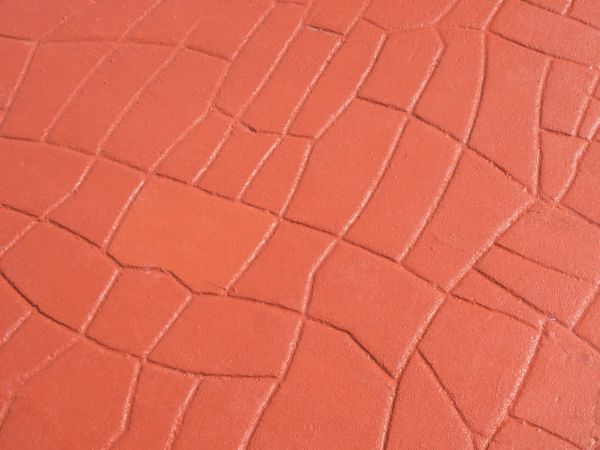 Colored Pavement Installation in Ringgold