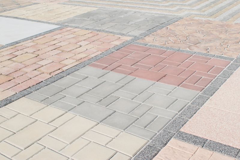 Colored Pavement Installation